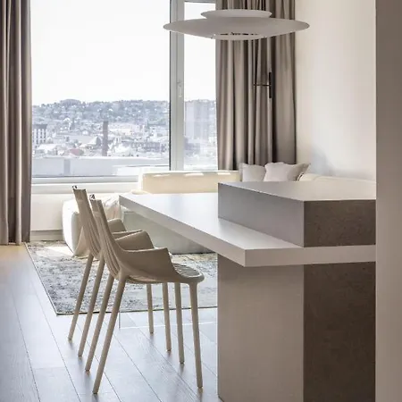 Apartman S Vyhladom Na Hrad Pozsony